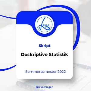 Deskriptive Statistik