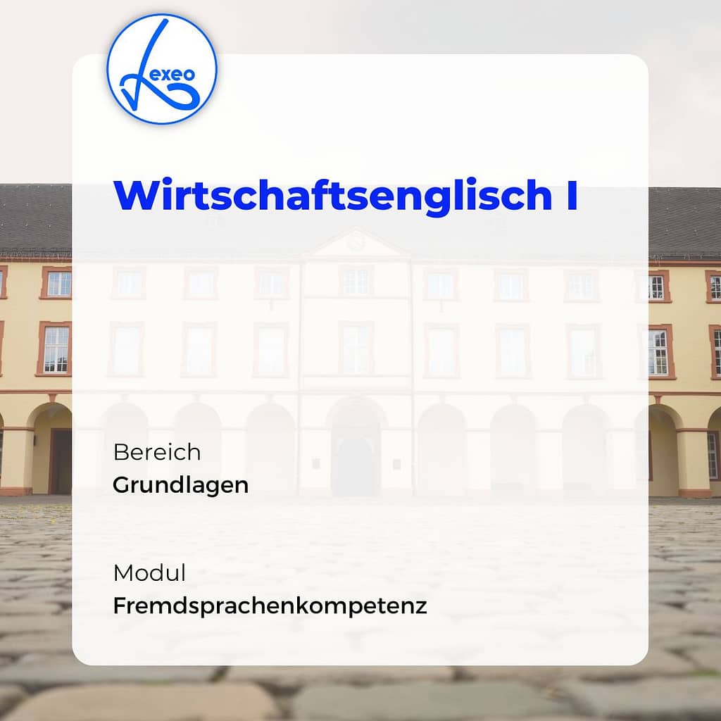 Lexeo Study Guide Universität Siegen